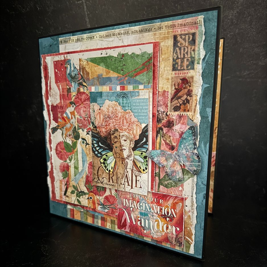 Graphic 45 Class Series Journaling Through Time Album Kit