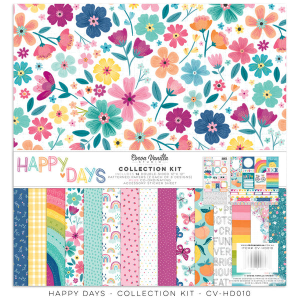 HAPPY DAYS - 12x12 COLLECTION KIT
