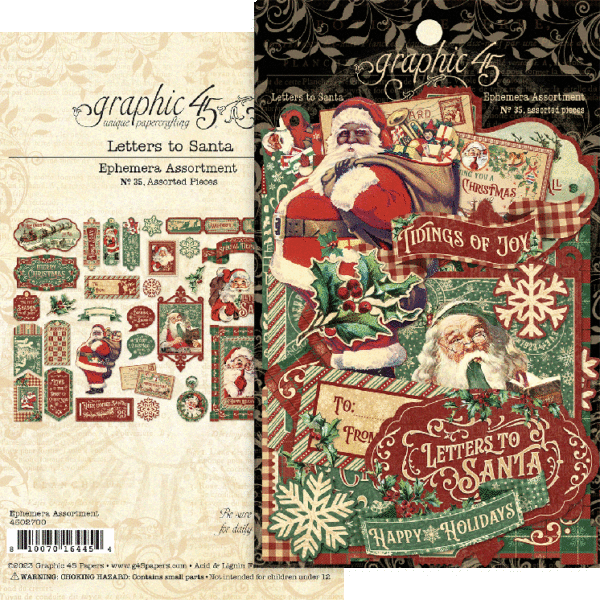 Letters to Santa Ephemera Assortment