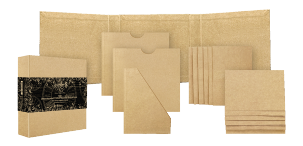 Deconstructed Trifold Waterfall Folio Album – Kraft