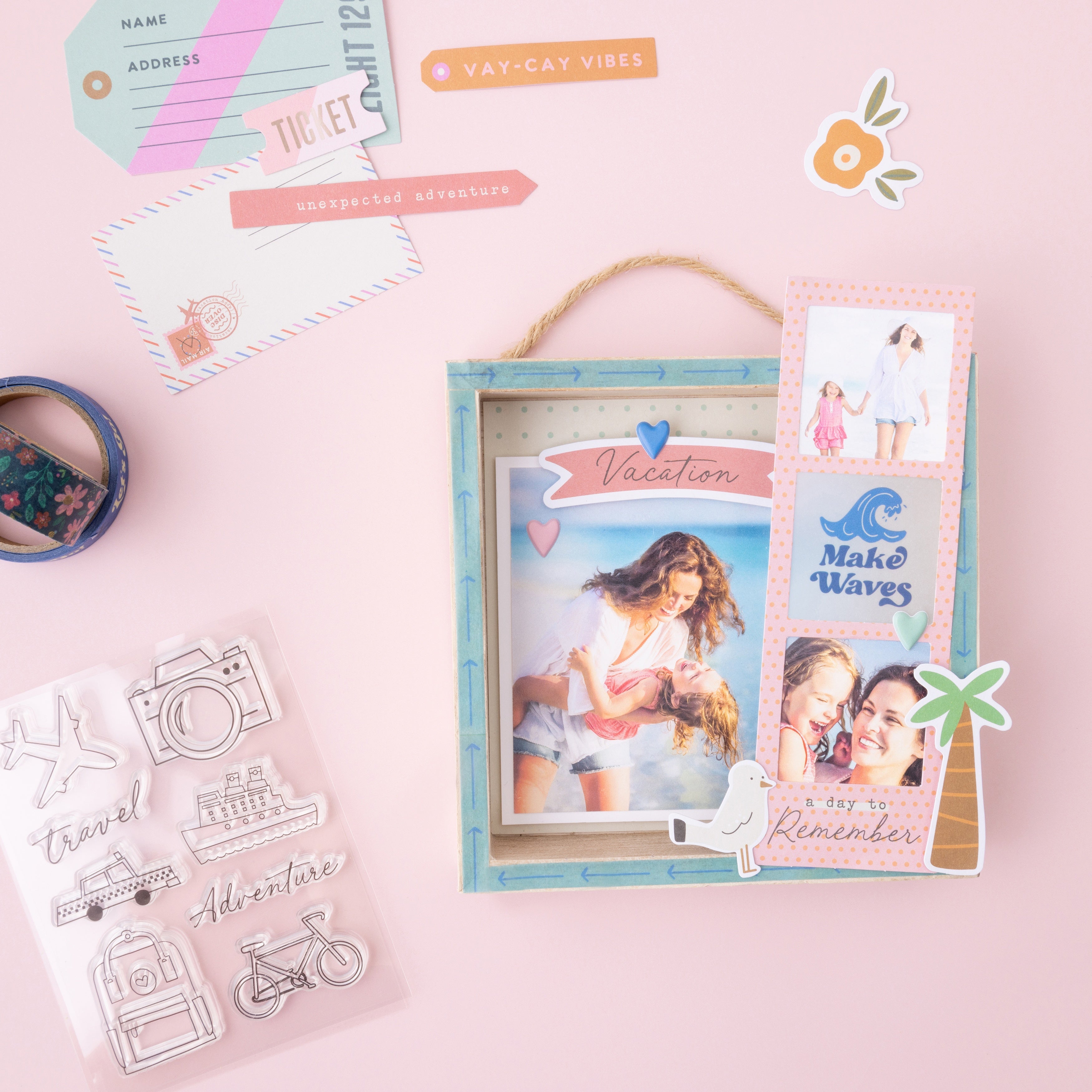 Coast-To-Coast Puffy Stickers