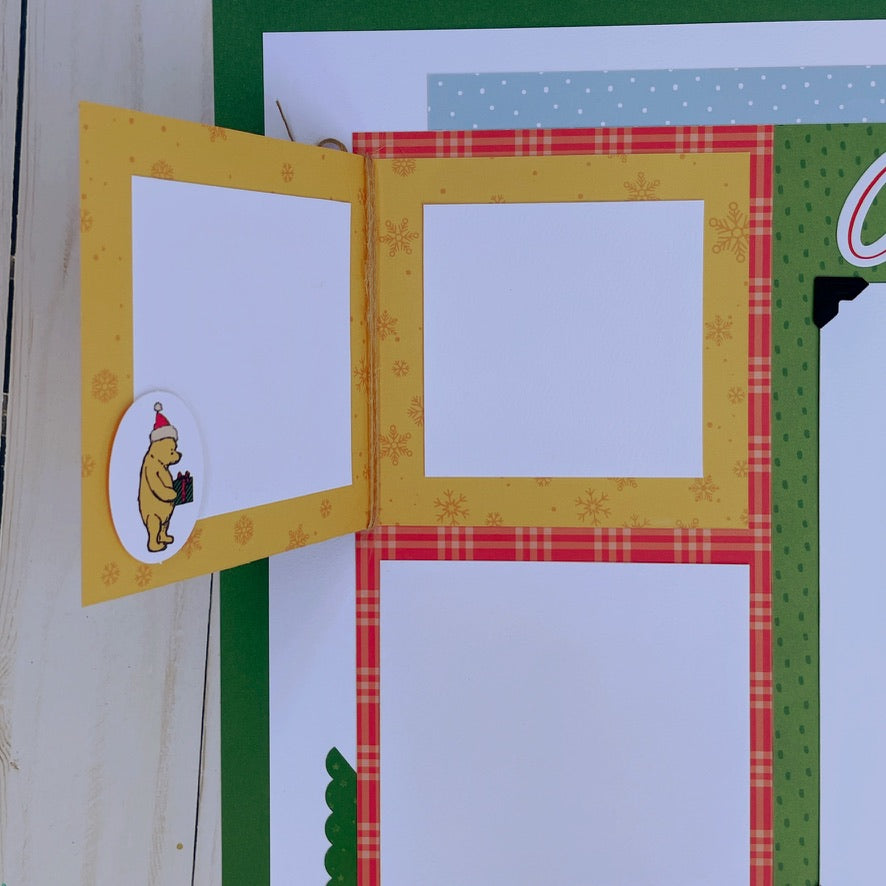 Winnie the Pooh Christmas Page Kit