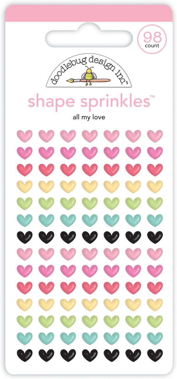 All My Love shape sprinkles  - Sprinkles