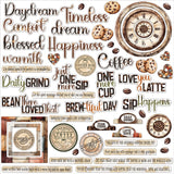 49 and Market - Country Heart Café Chipboard Assortment **PRE-ORDER**