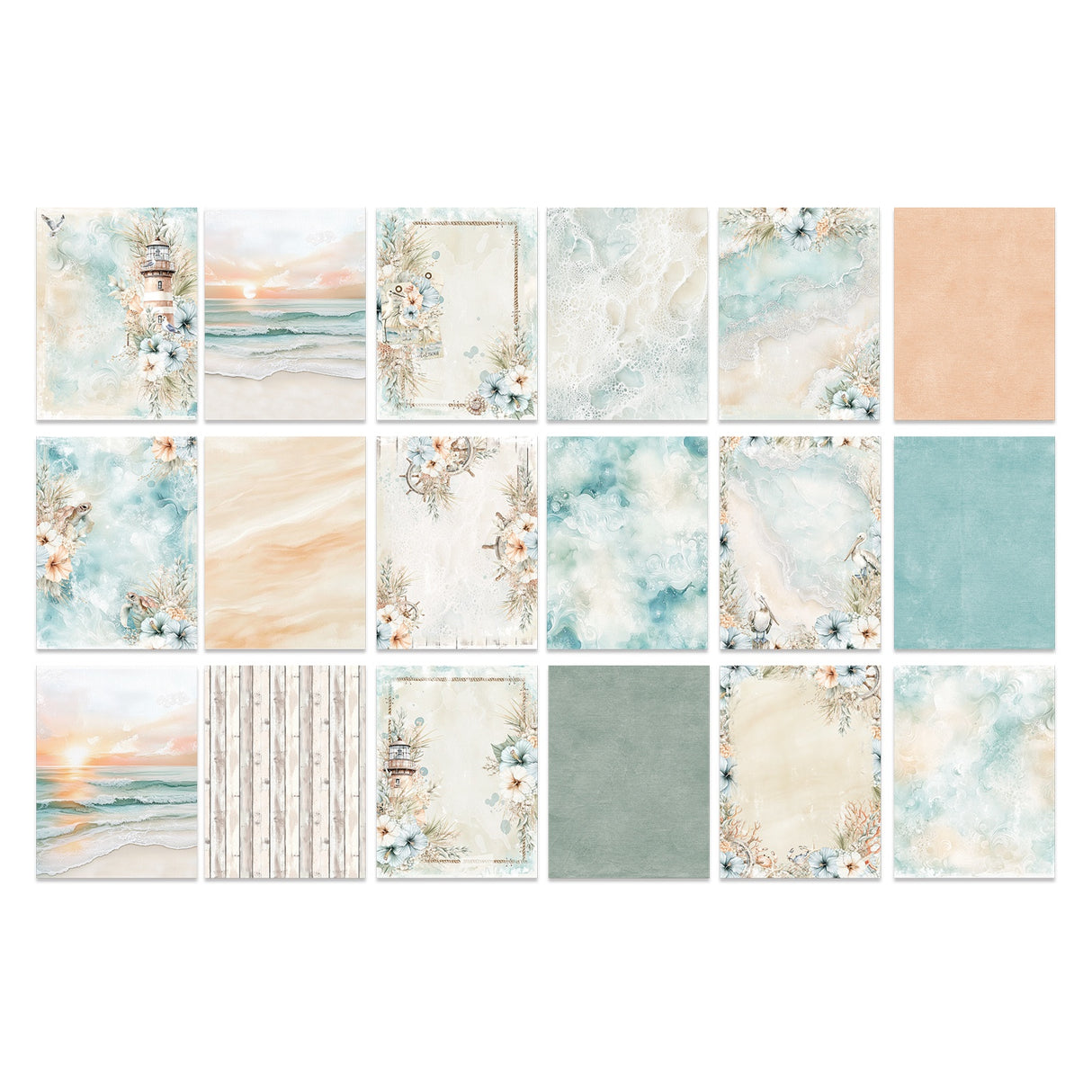 49 and Market - Coastal Soul 6x8 Collection Pack **PRE-ORDER**