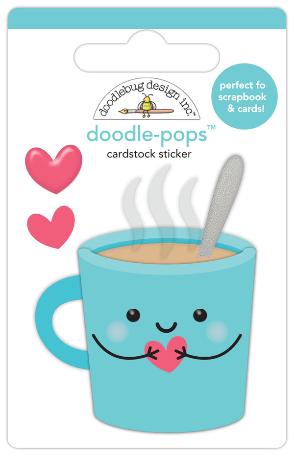 Doodle-Pops Cardstock Sticker - Heart Warming