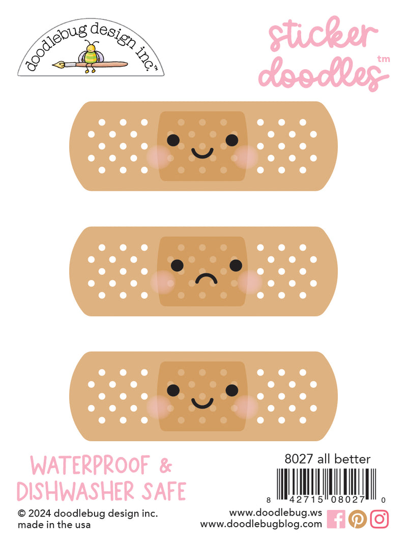 All Better Doodlebug Sticker Doodles