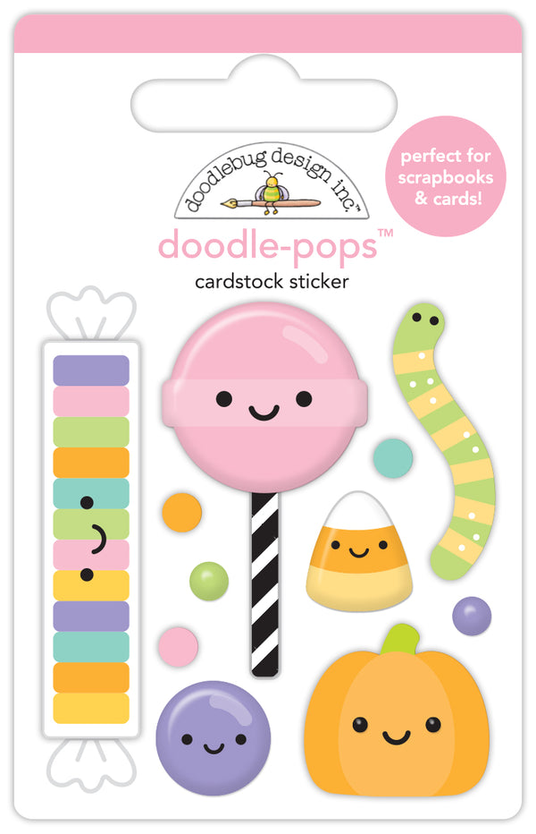 Doodle-Pops 3D Cardstock Sticker - Hello Sugar