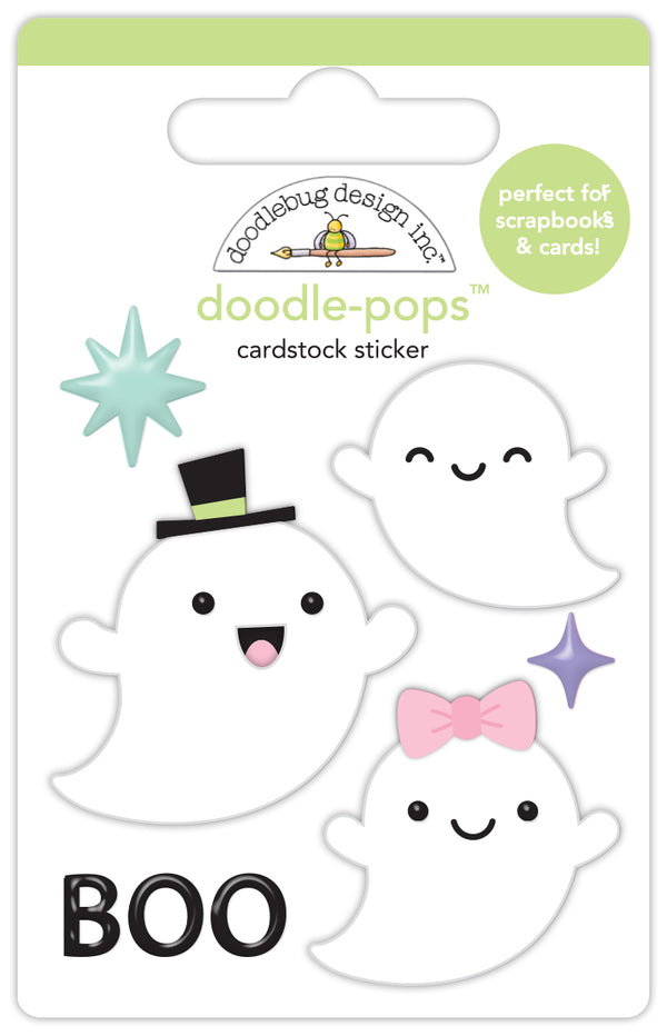 Doodle-Pops - 3D Cardstock Sticker - Boo Crew