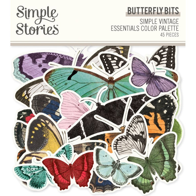 Simple Vintage Essentials Color Palette - Butterfly Bits