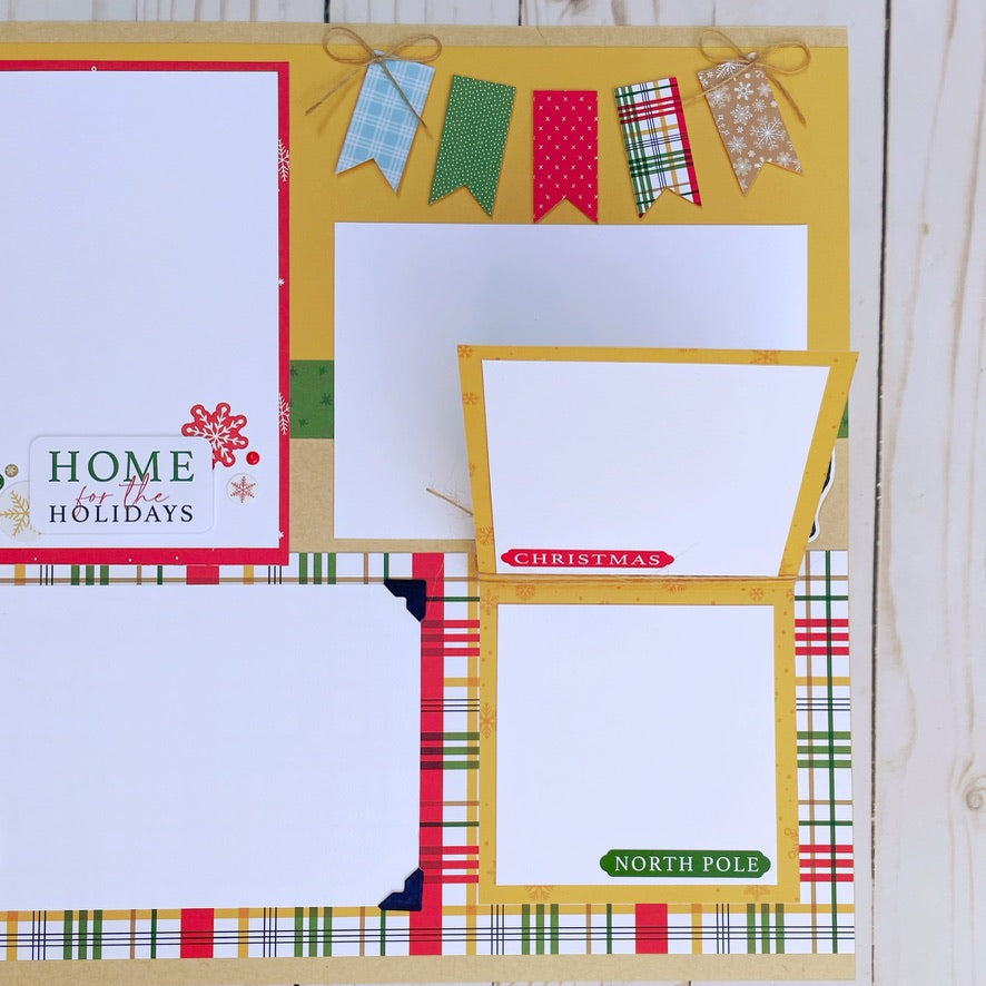 Winnie the Pooh Christmas Page Kit