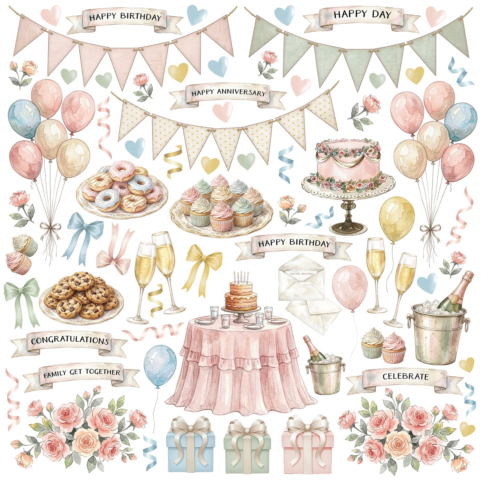 49 and Market Confetti Moments  All-in-One-Kit