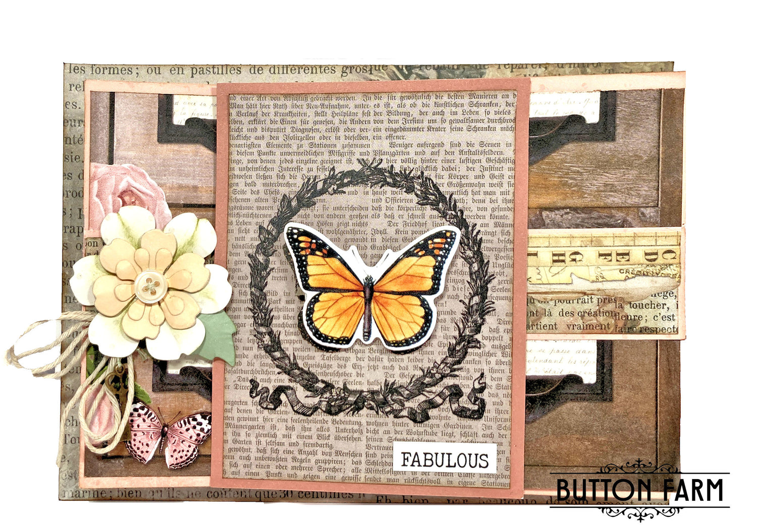 Vintage Junk Drawer Card Kit