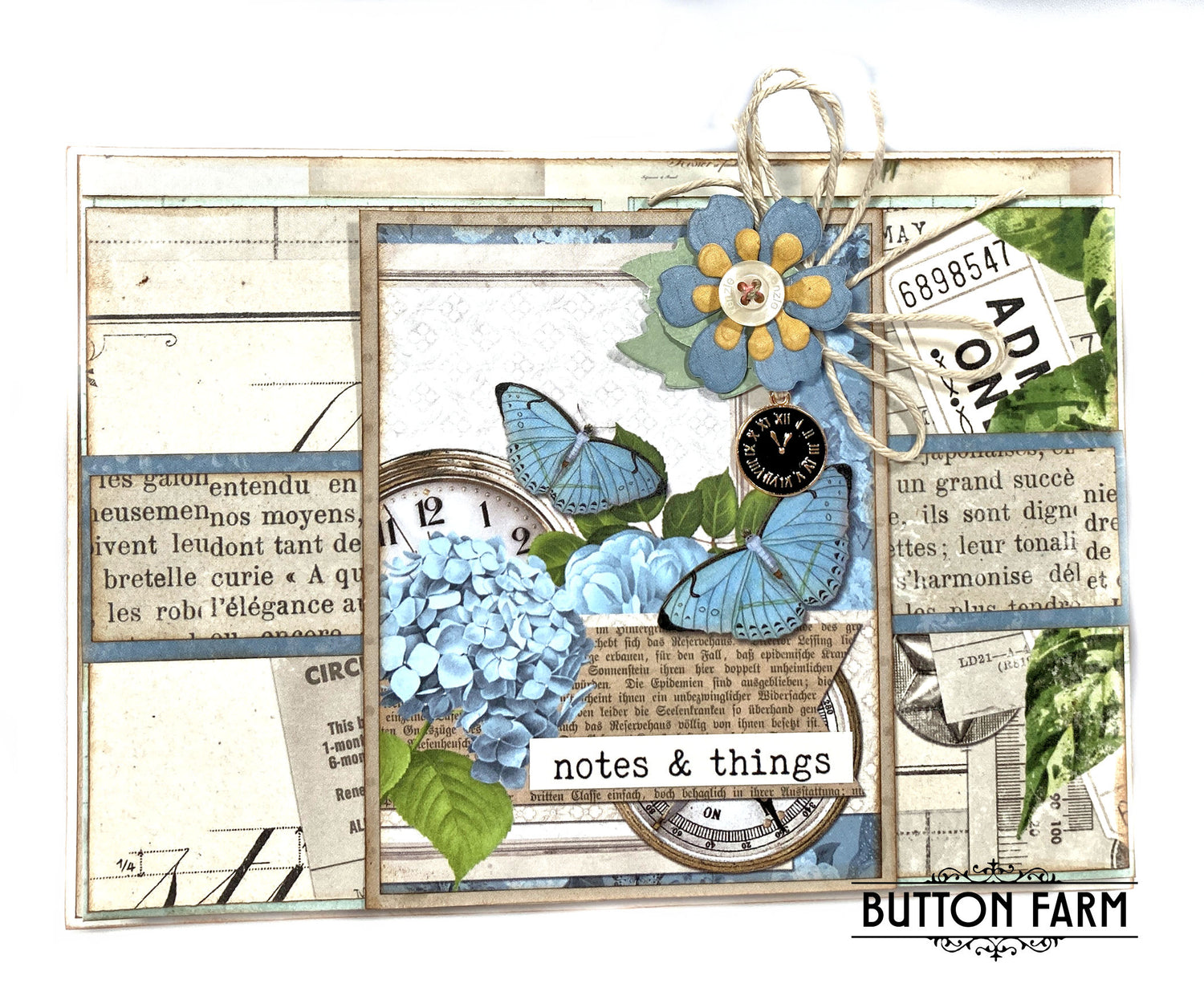 Vintage Junk Drawer Card Kit