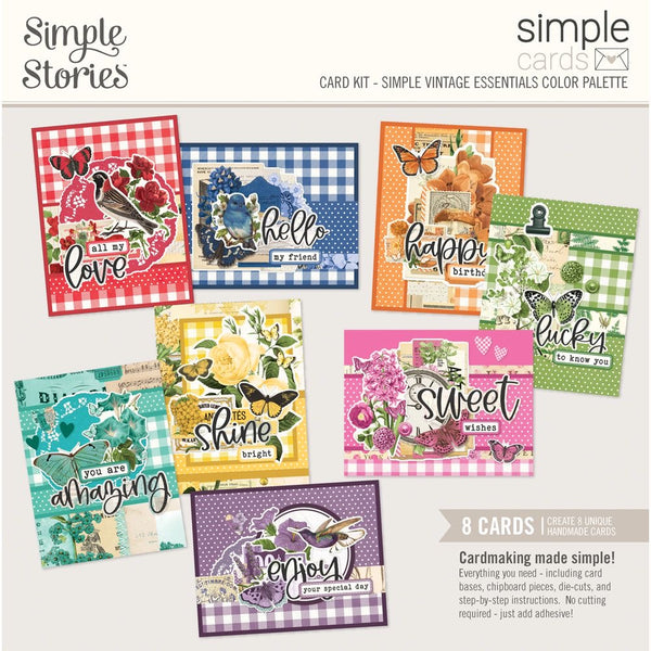 Simple Cards Card Kit - Simple Vintage Essentials Color Palette