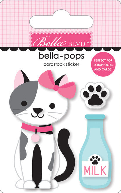 Bella-pops 3D stickers - Pretty Kitty
