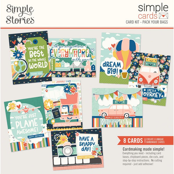 Simple Cards Card Kit - Pack Your Bags
