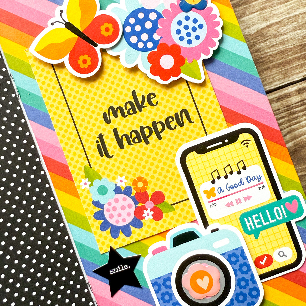 🌈 So Many Reasons to Smile — Traveler’s Notebook