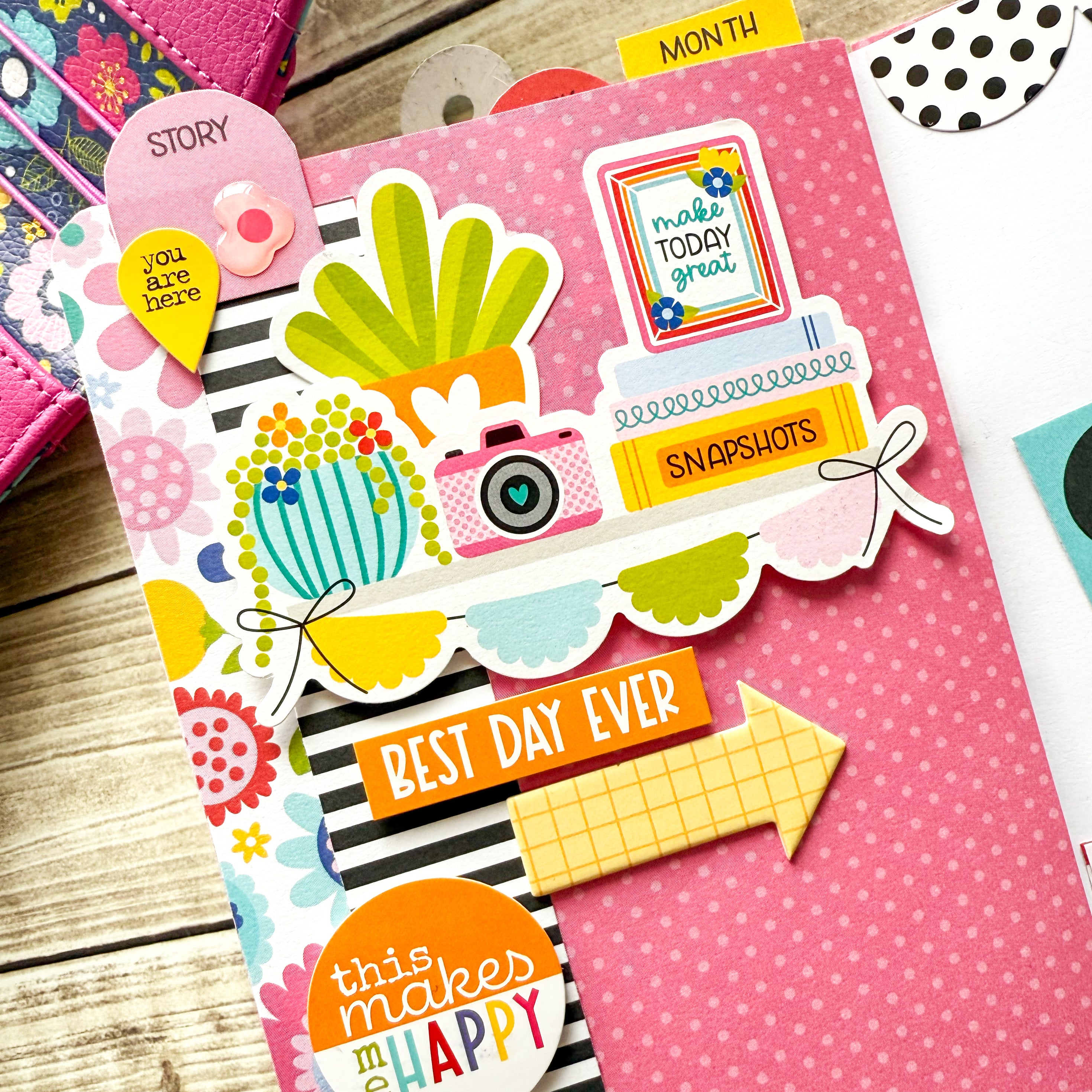 🌈 So Many Reasons to Smile — Traveler’s Notebook