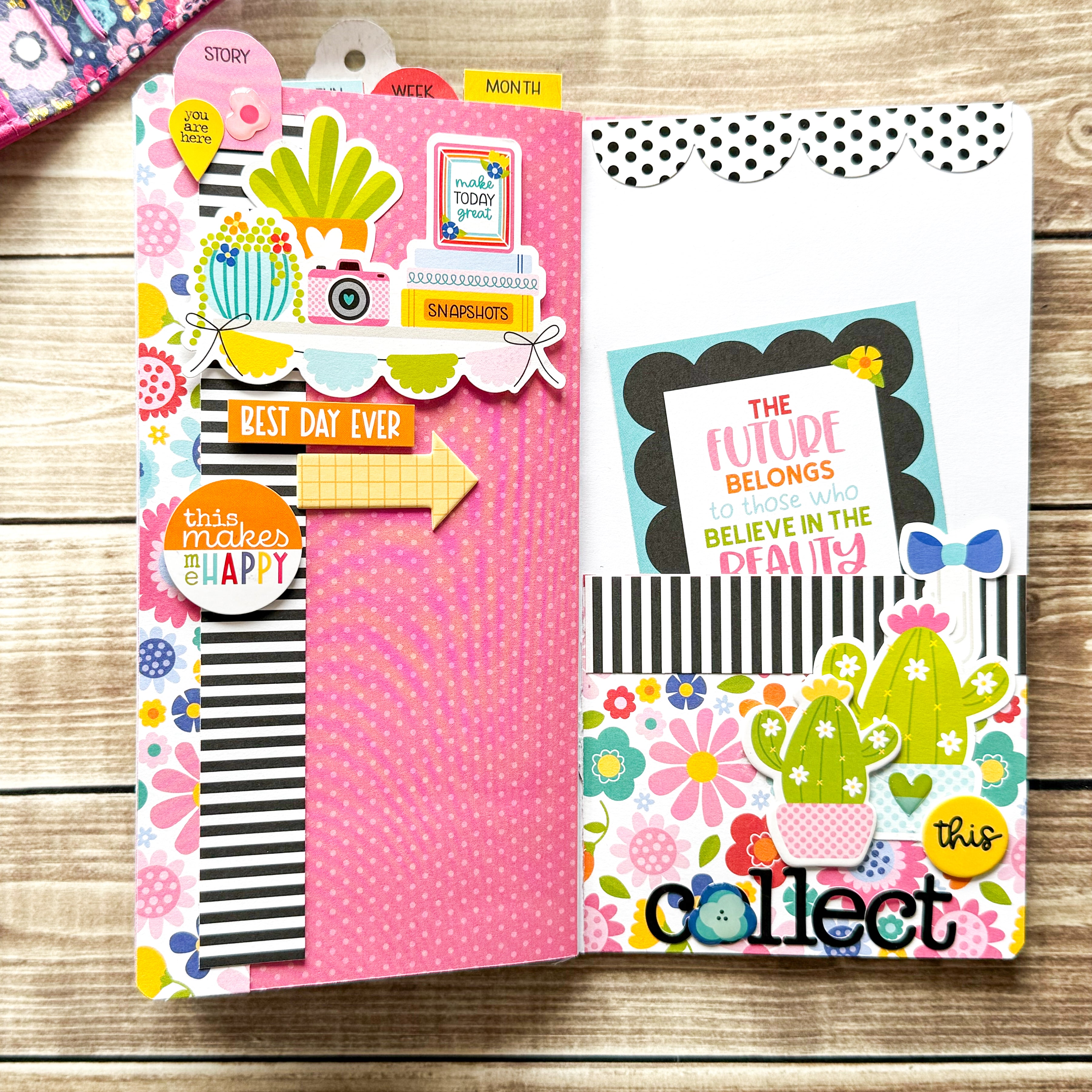 🌈 So Many Reasons to Smile — Traveler’s Notebook