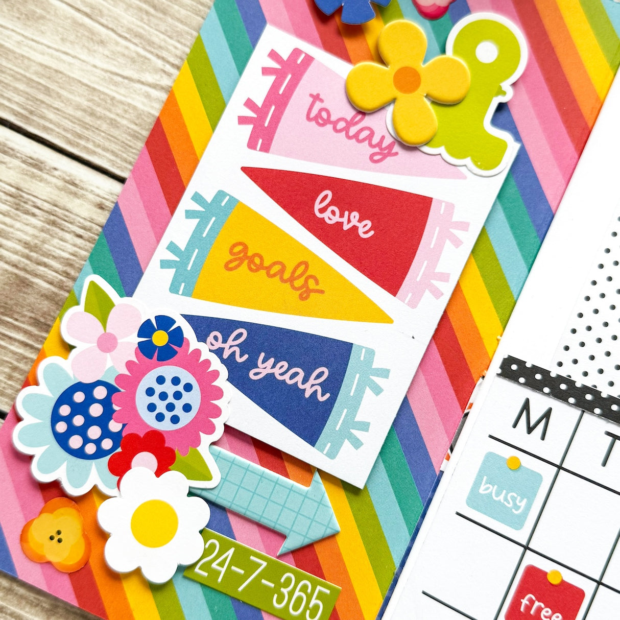 🌈 So Many Reasons to Smile — Traveler’s Notebook