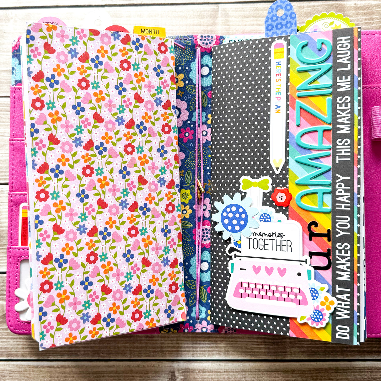 🌈 So Many Reasons to Smile — Traveler’s Notebook