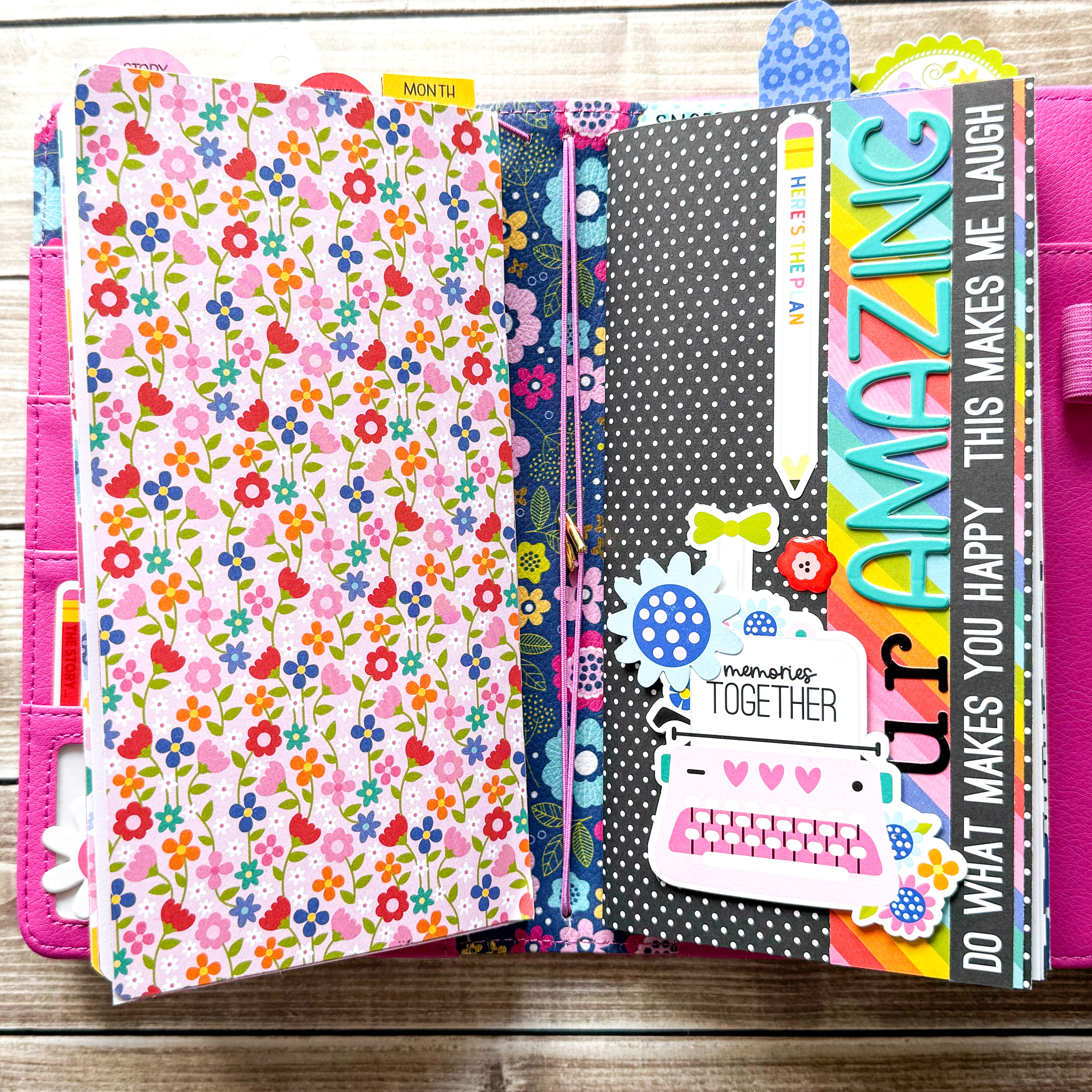 🌈 So Many Reasons to Smile — Traveler’s Notebook