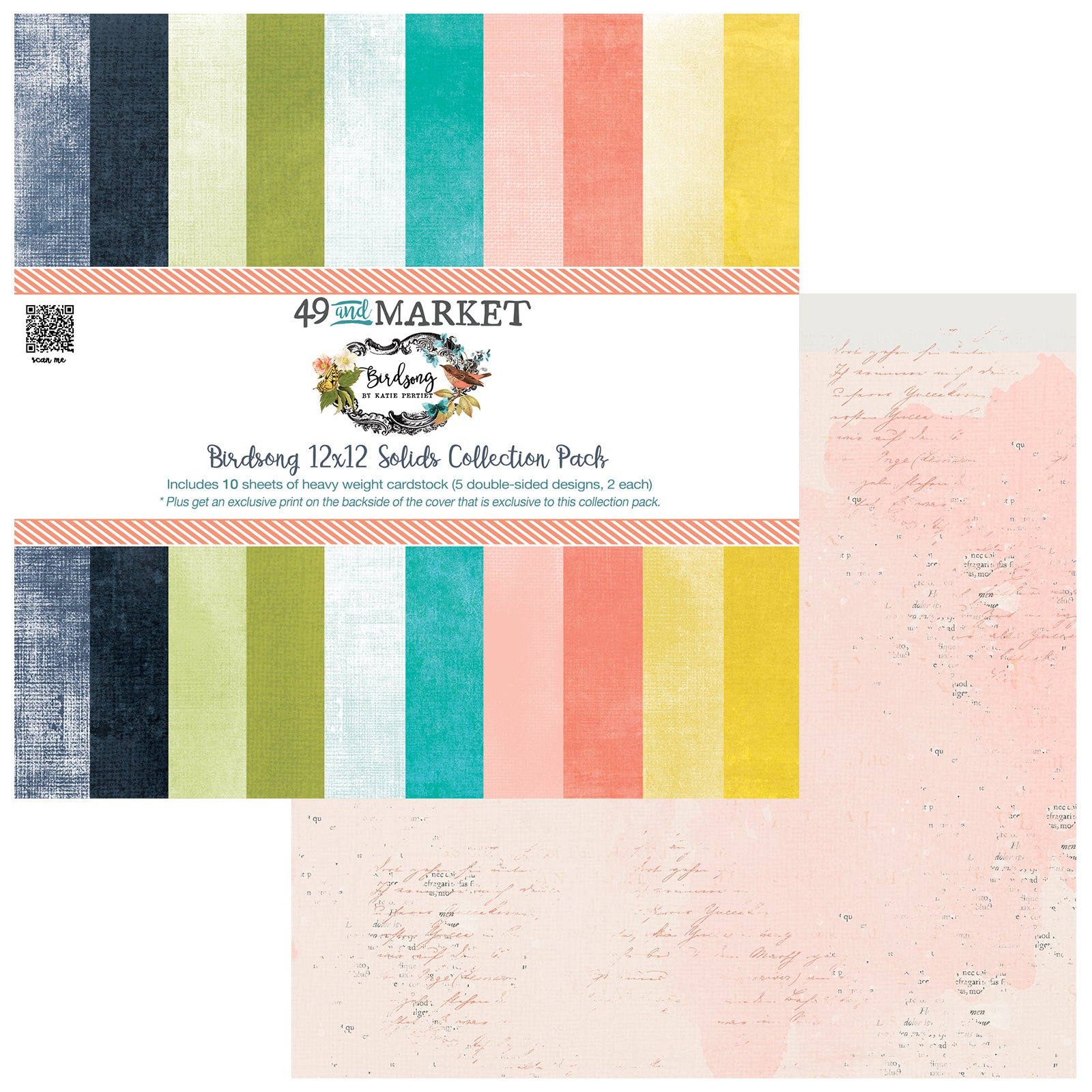 Birdsong 12x12 Solids Collection Pack