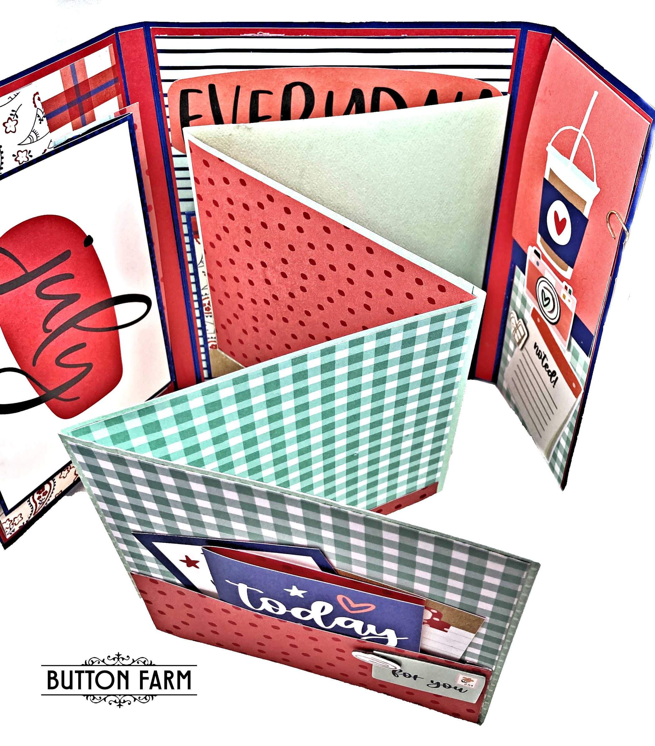 Life Captured Quarterly Kit QTR 3 Button Farm Club