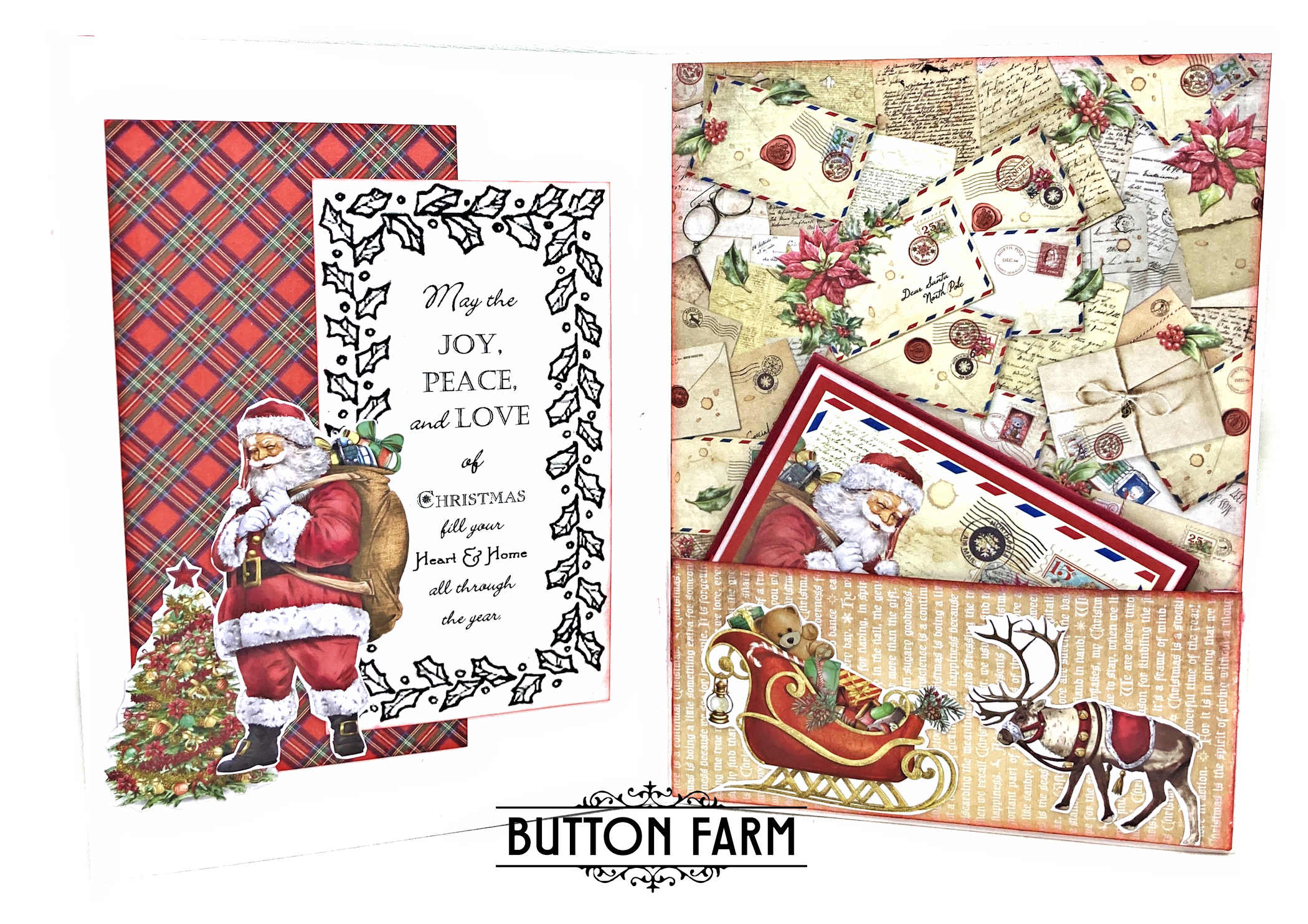 Quarterly Card Kit By Kathy Clement Button Farm Club