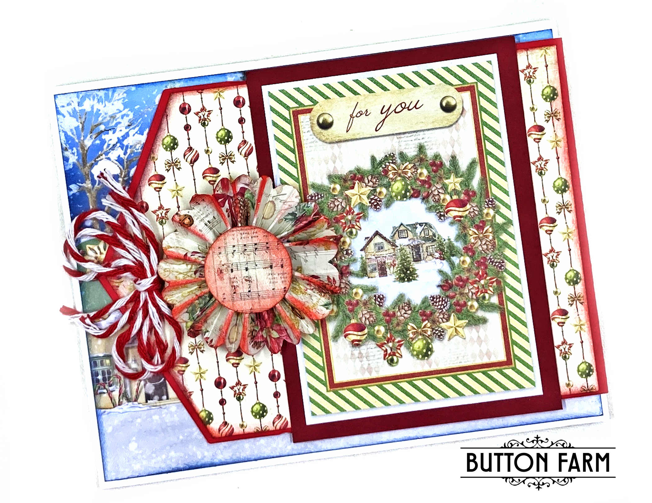 Dear Santa Card Kit by Kathy Clement