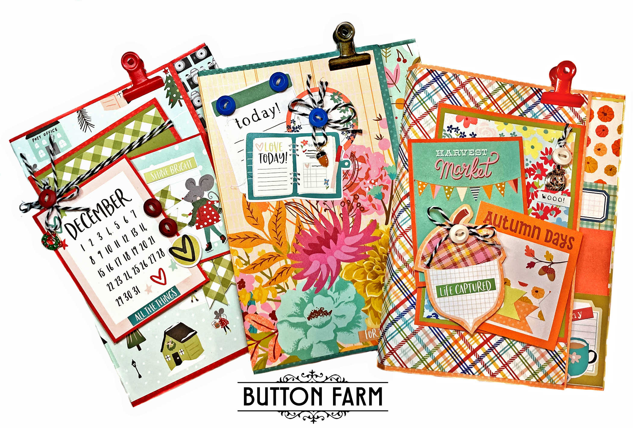 Mini Albums Page 2 Button Farm Club