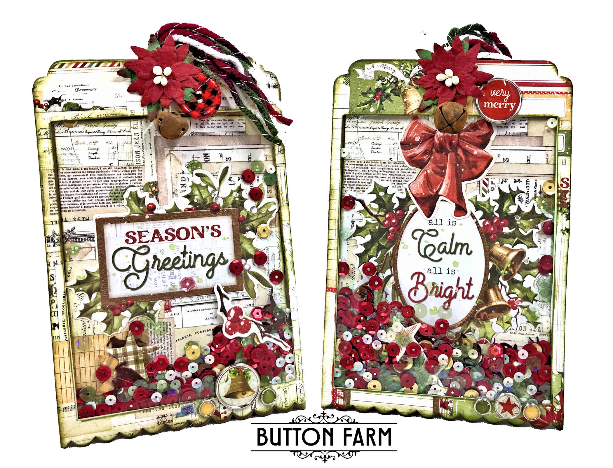 The Yuletide Box of Tags by Kathy Clement