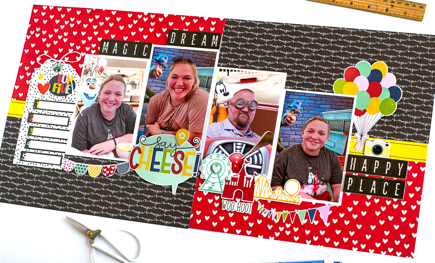 Say Cheese Magic Page Layouts