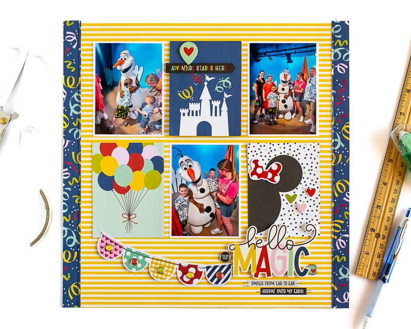 Fun Magic Epages Say Cheese Magic Page Layouts – Button Farm Club