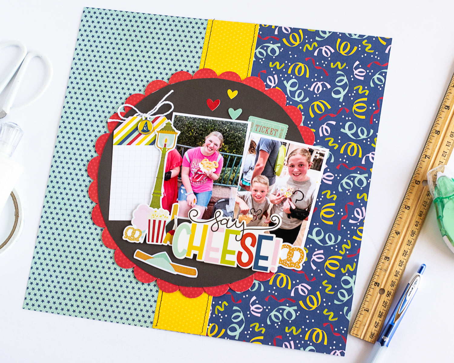 Say Cheese Magic Page Layouts