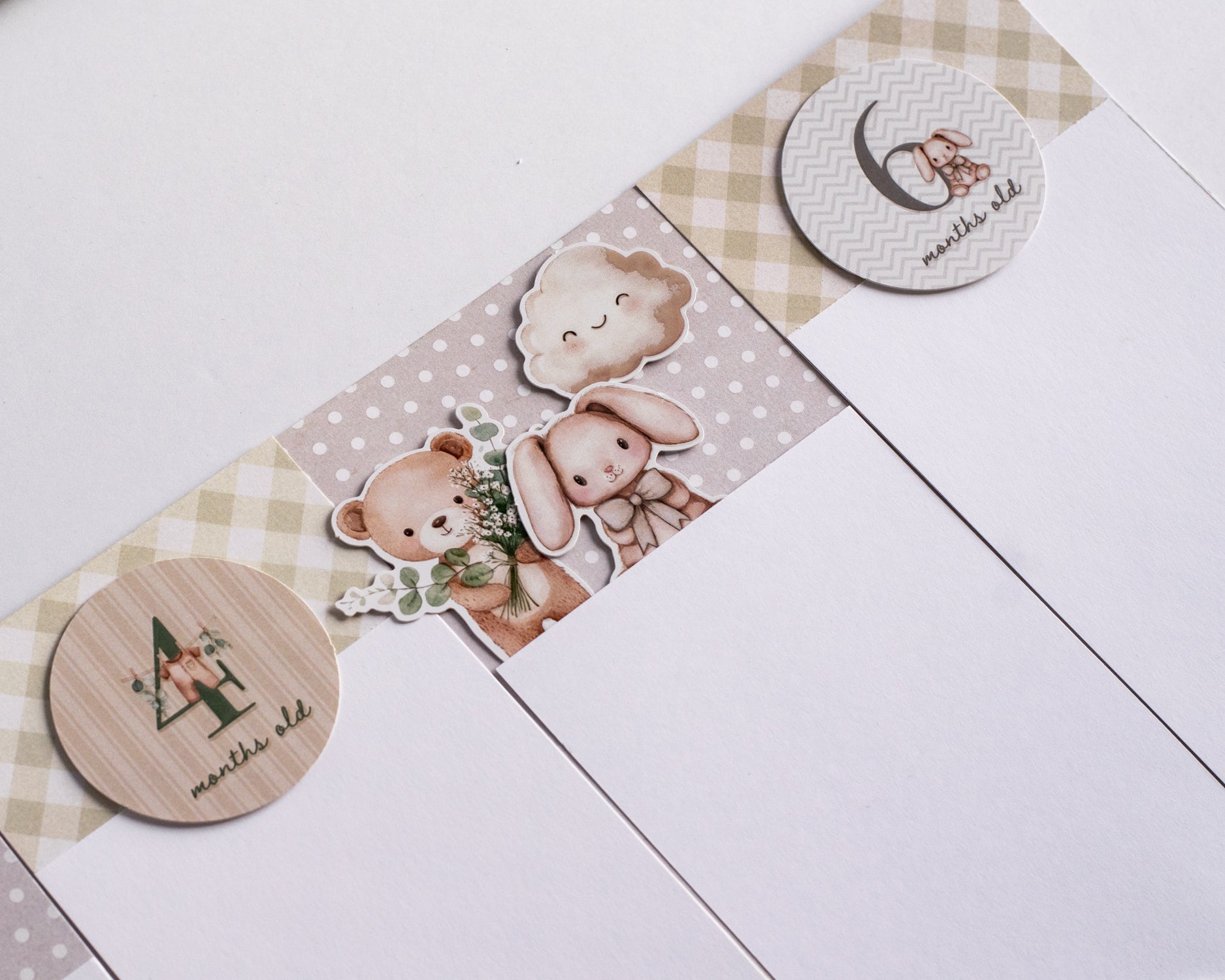 Baby Milestones Page Kit