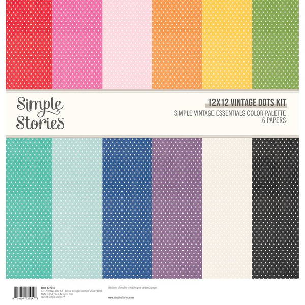 Simple Vintage Essentials Color Palette - Vintage Basics Kit