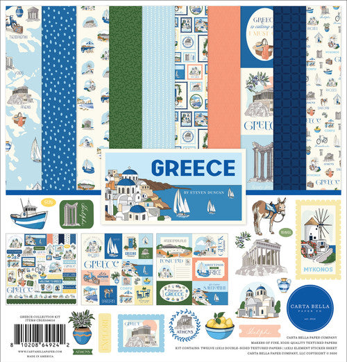 Echo Park 12x12 Collection Kit - Greece