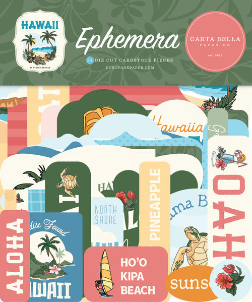 Echo Park Ephemera - Hawaii