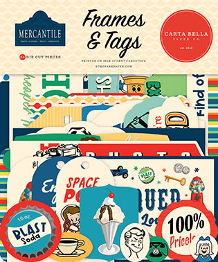 Mercantile Frames & Tags