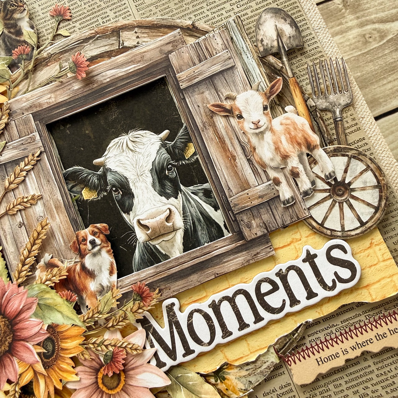 Whispering Way Canvas Mini Album