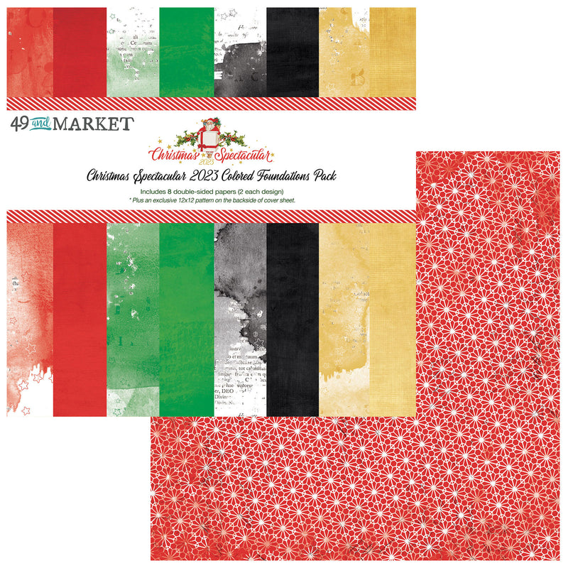 Christmas Spectacular 2023 - 12x12 Colored Foundations Collection Pack