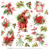 This 12x12 Classic Rub-on Transfer Sheet will add a festive holiday touch to your home decor. The sheet includes a variety of watercolor images of florals and butterflies, all of which can be applied to a clean surface for a unique and beautiful effect. Ideal for crafting and DIY projects, the Christmas Spectacular 2023 sheet is imported for lasting quality.