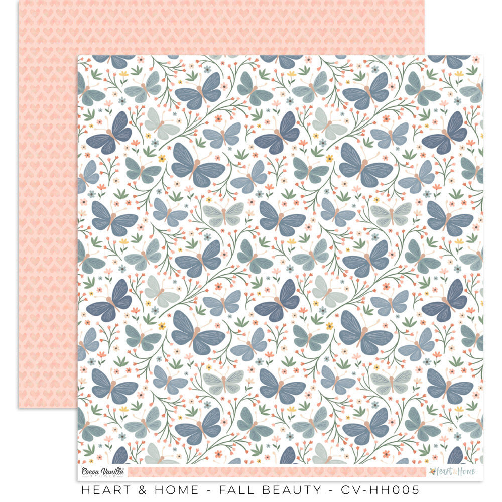 HEART & HOME – FALL BEAUTY 12x12 PAPER