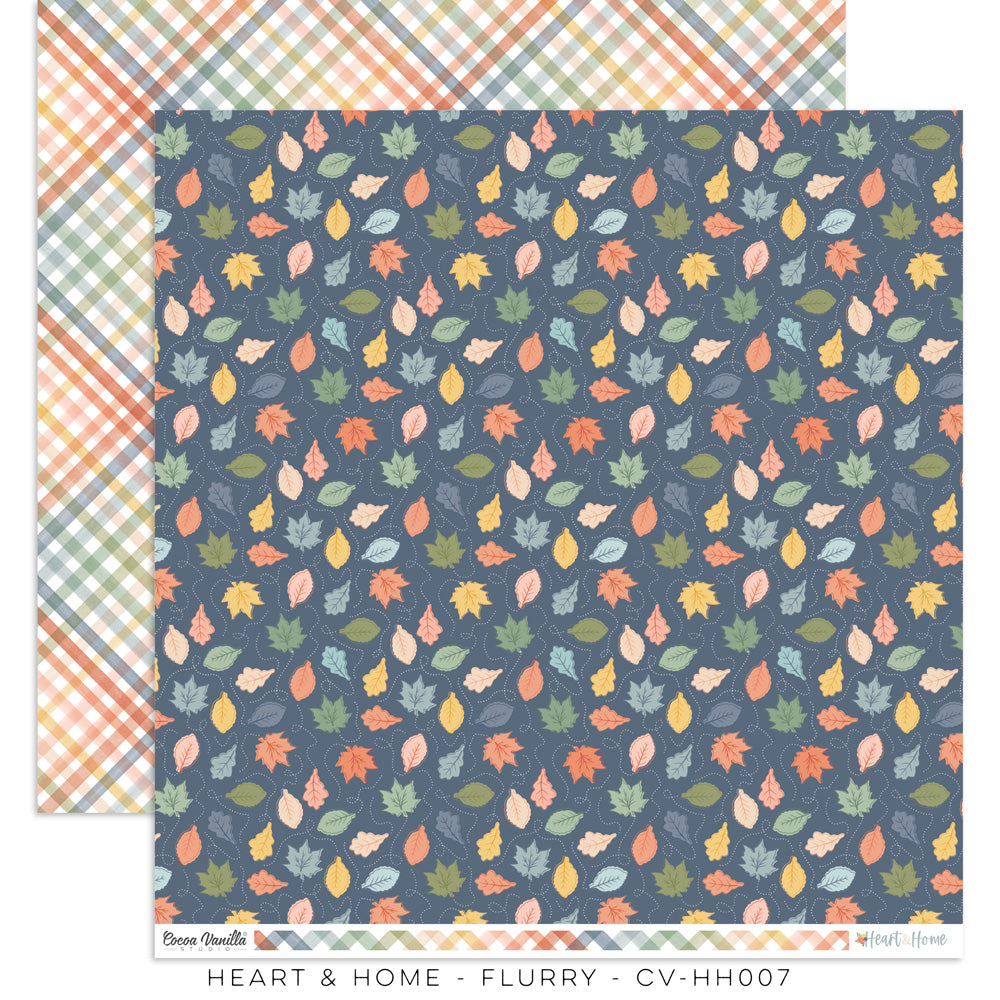 HEART & HOME – FLURRY 12x12 PAPER