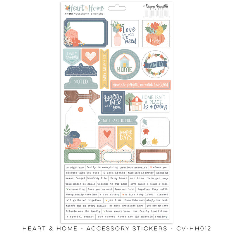 HEART & HOME – ACCESSORY STICKERS