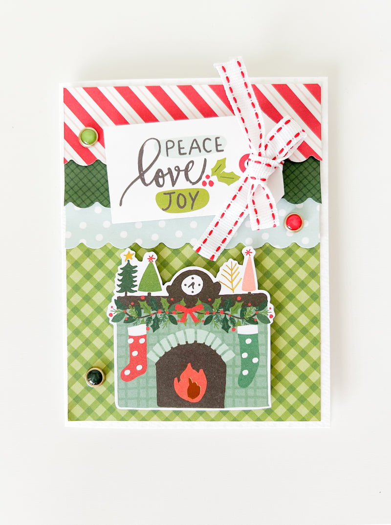 Santa's Village Card Kit