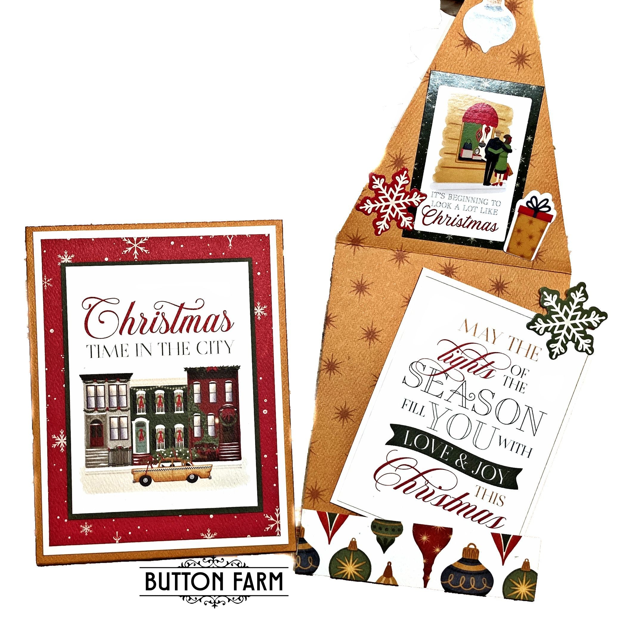 The Christmas Time in the City Card Kit