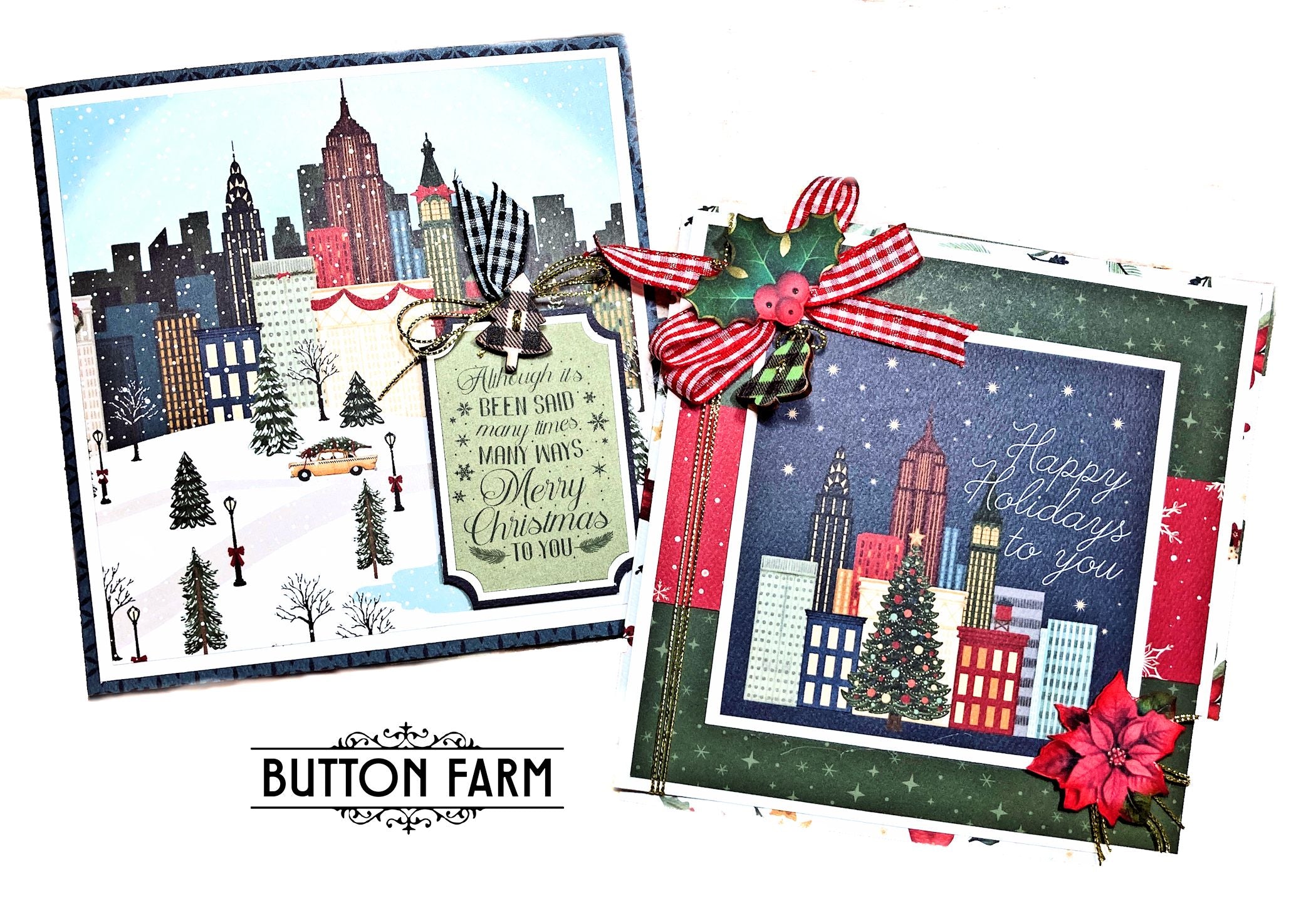 The Christmas Time in the City Card Kit